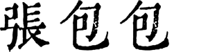 张包包